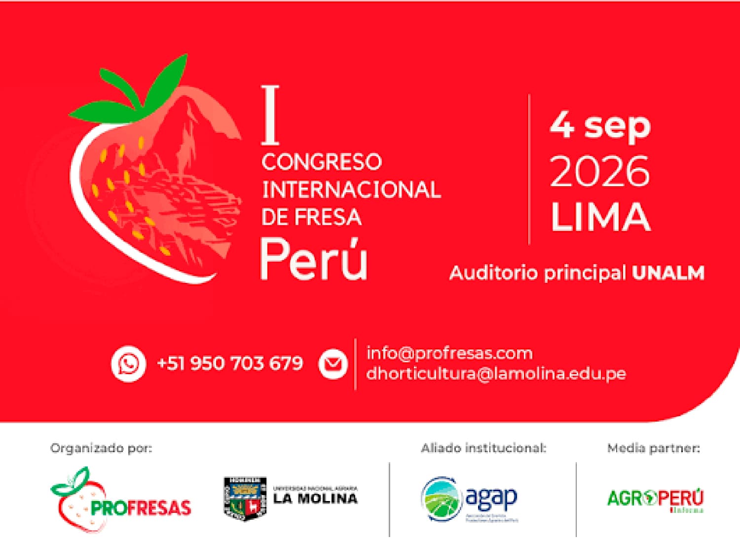 I Congreso Internacional de Fresa